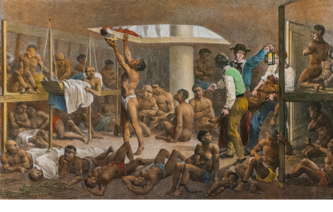 Navio Negreiro - Rugendas, 1830